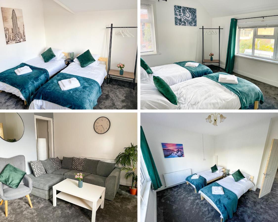Perfect For Contractors & Families! 7 Beds Free Parking Apartment Birmingham Luaran gambar